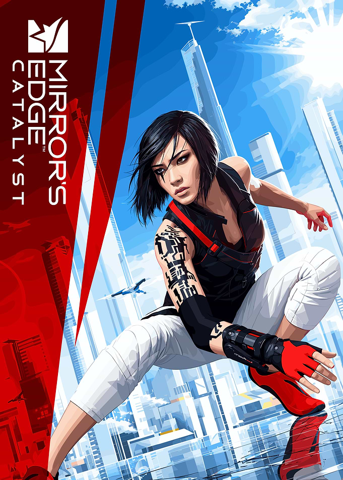 Mirror's Edge Catalyst Faith Connors Poster