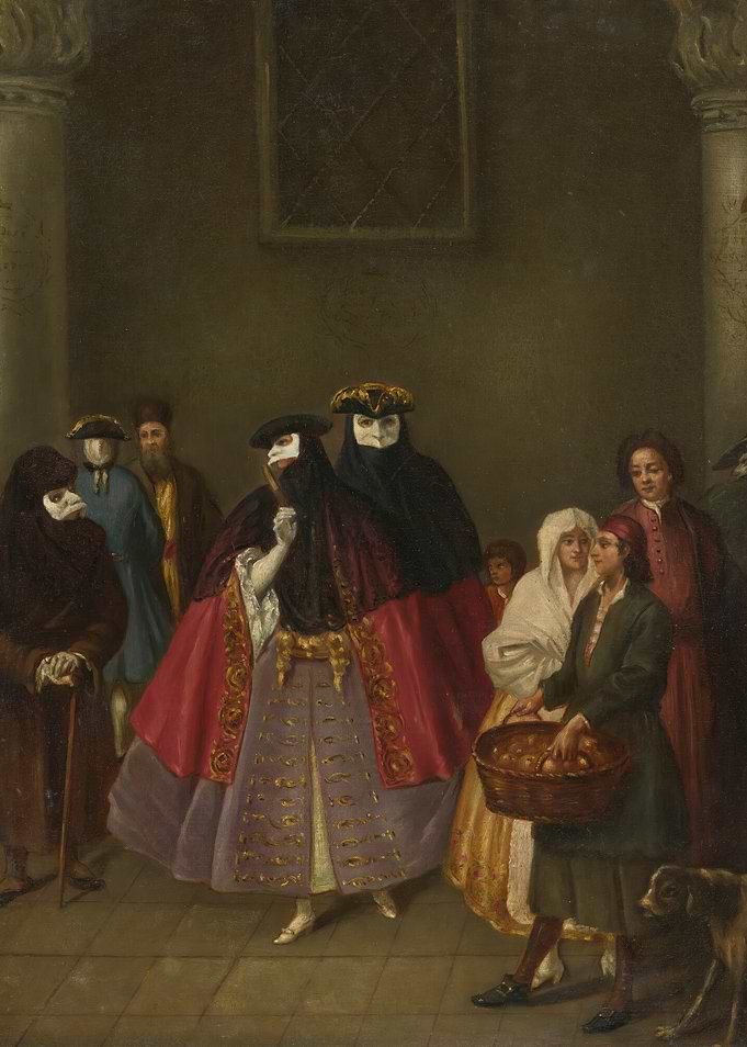 Venetian Carnival Masquerade Painting