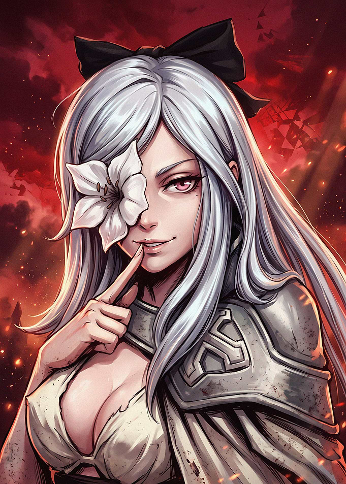 Zero from Drakengard 3 Anime Art