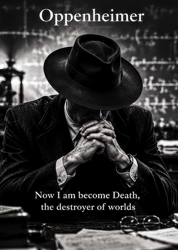 Oppenheimer Cinematic Poster