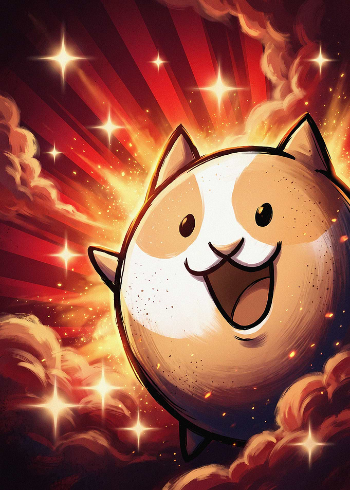 The Battle Cats Happy Cat
