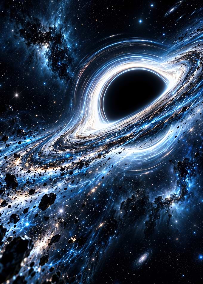 Cosmic Black Hole Event Horizon