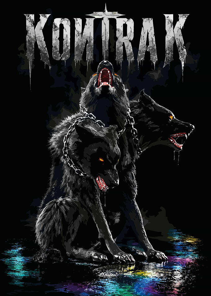 Cerberus Three-Headed Dog Graphic