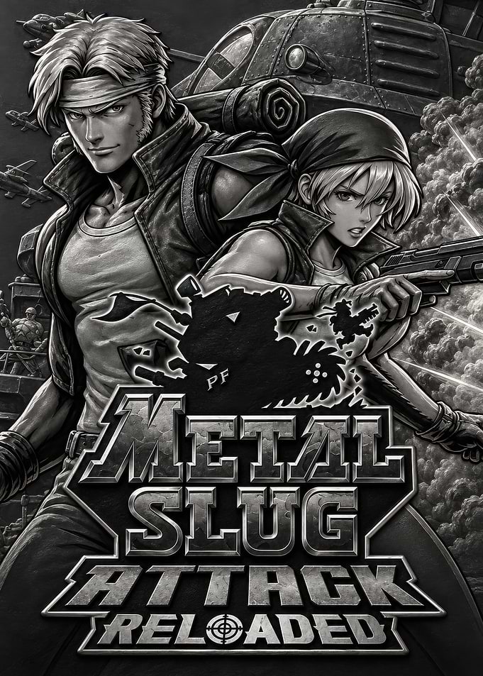 Metal Slug Attack Reloaded Game Poster