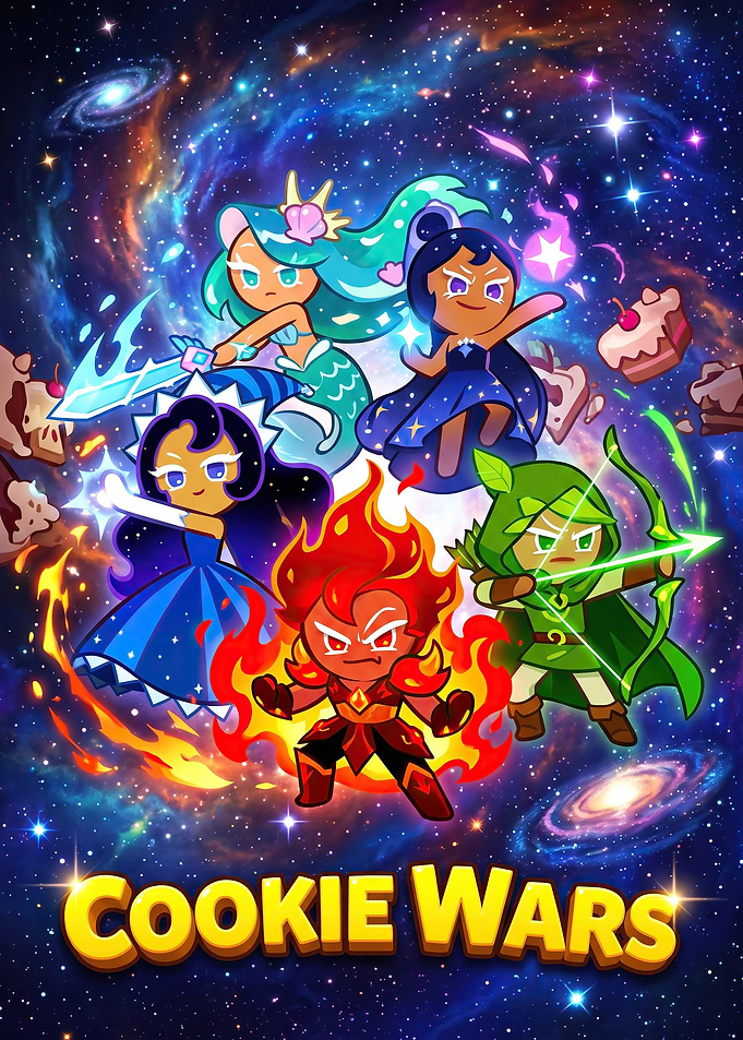 Cookie Wars Game Promotional Art