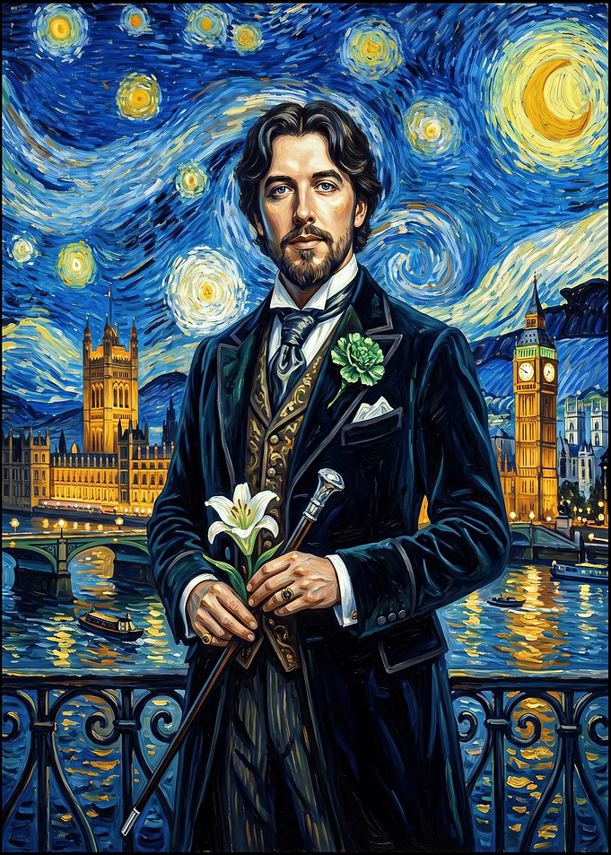 Oscar Wilde - Starry Night