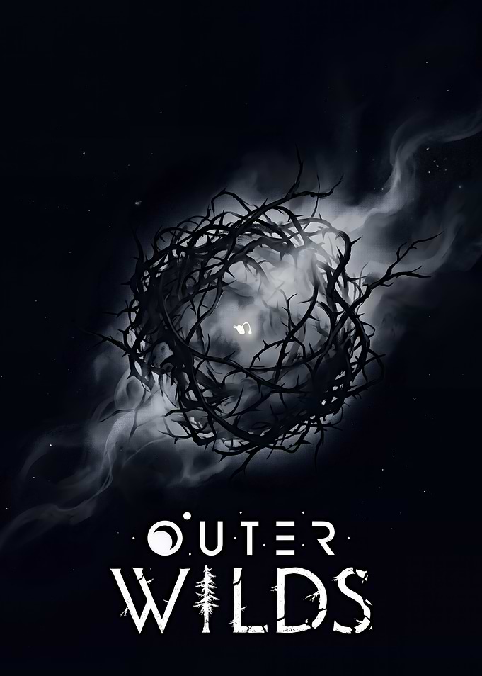 Outer Wilds Dark Bramble Poster