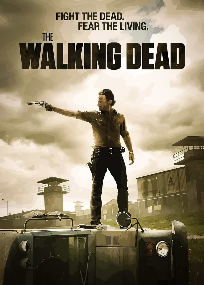 The Walking Dead Rick Grimes Poster