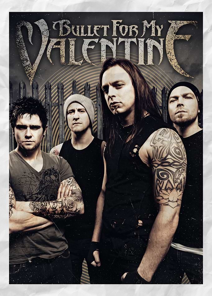 Bullet For My Valentine Band Poster