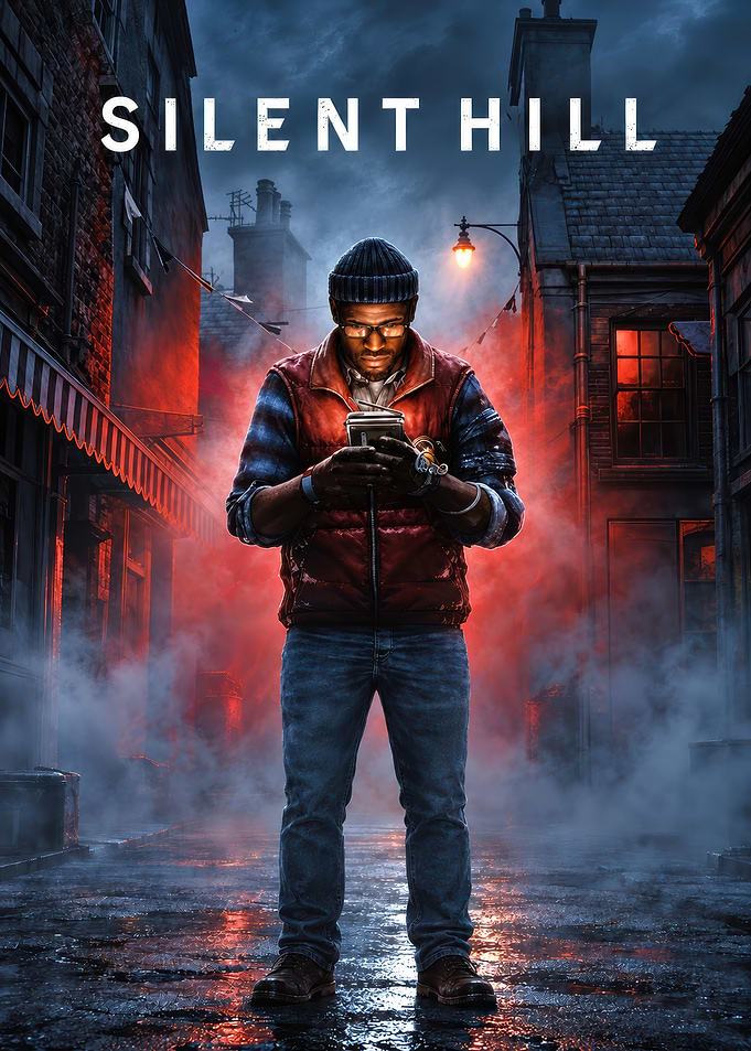 Silent Hill Horror Game Poster