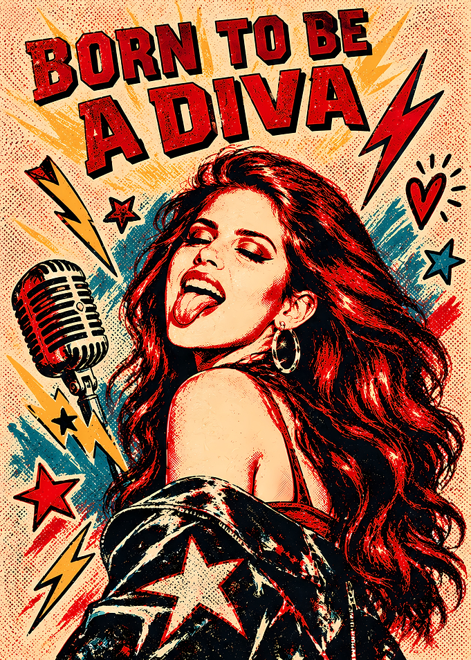 Born To Be A Diva Poster