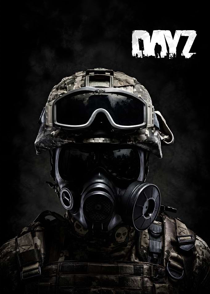 DayZ Game Soldier Portrait