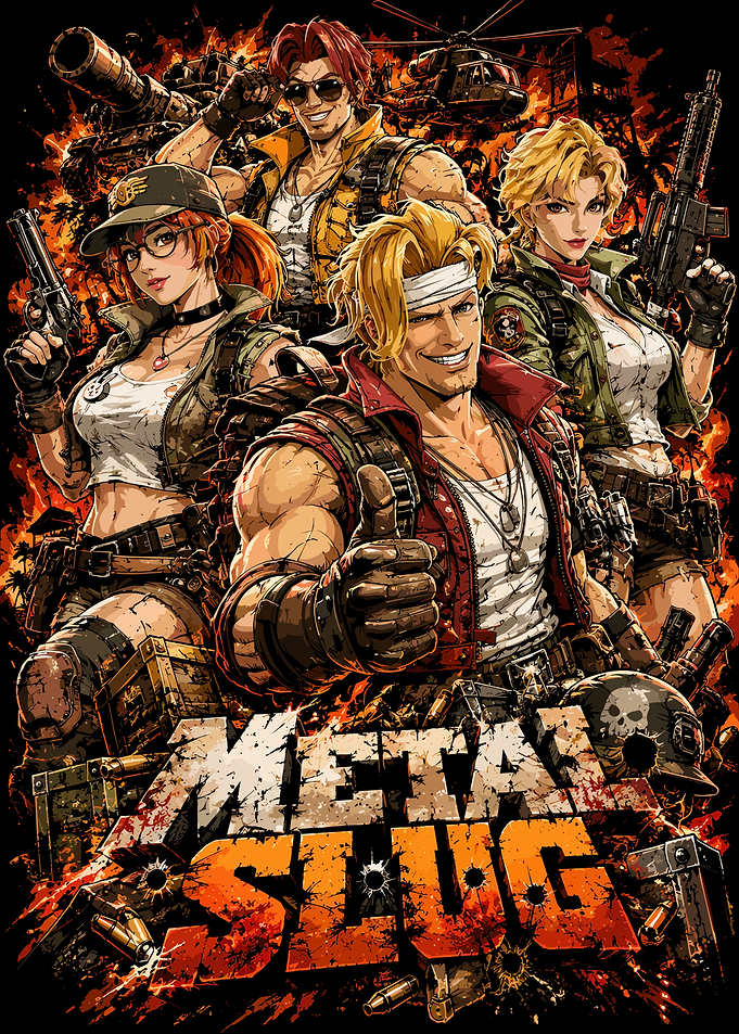 Metal Slug Squad Action Poster