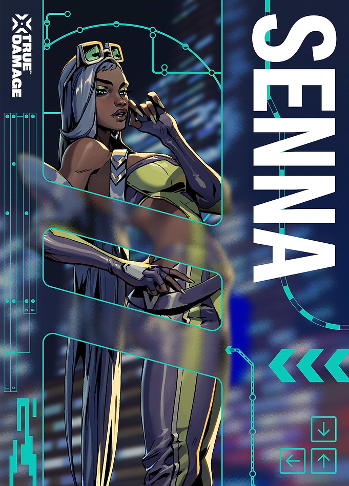 League of Legends - True Damage Senna, Teal Night Lights