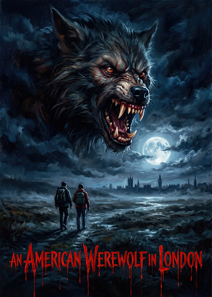 An American Werewolf in London Poster