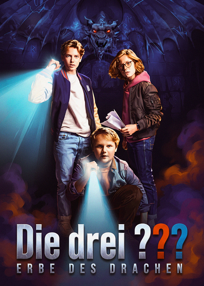 Die drei ??? Erbe des Drachen Poster