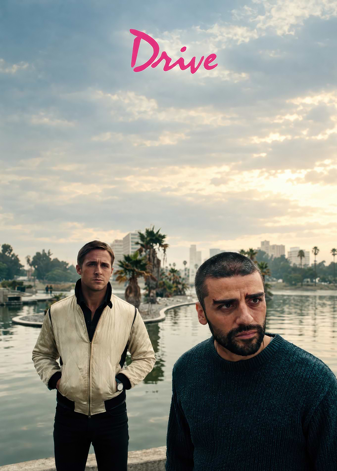 Drive Movie Poster Featuring Ryan Gosling