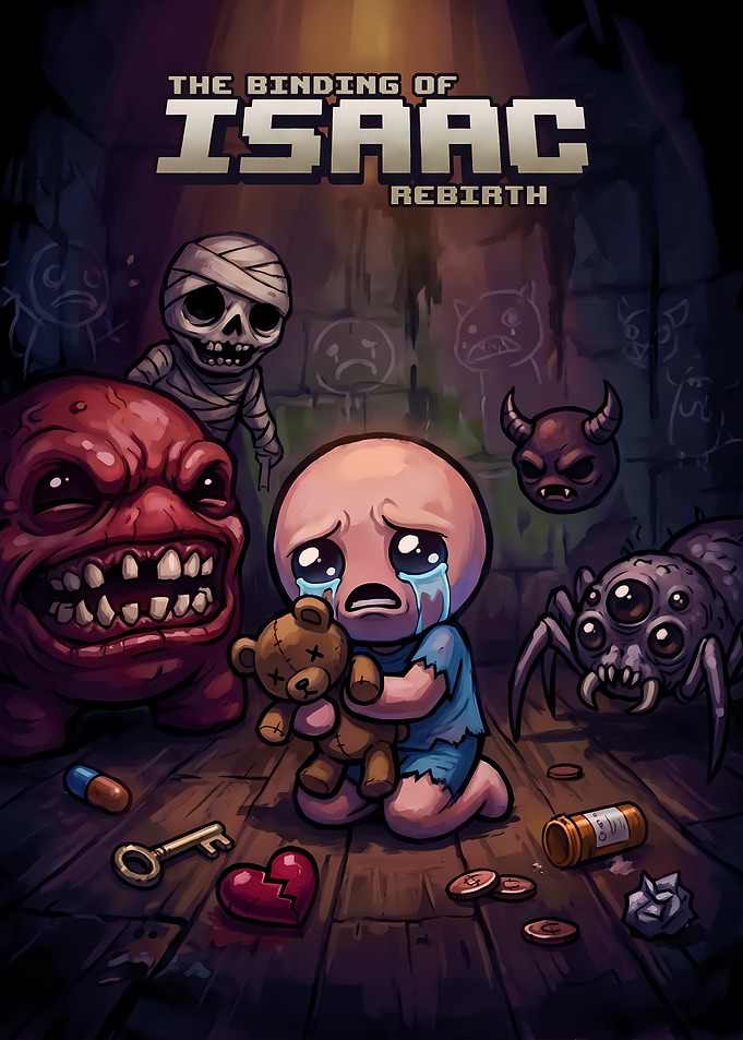 The Binding of Isaac Rebirth Poster