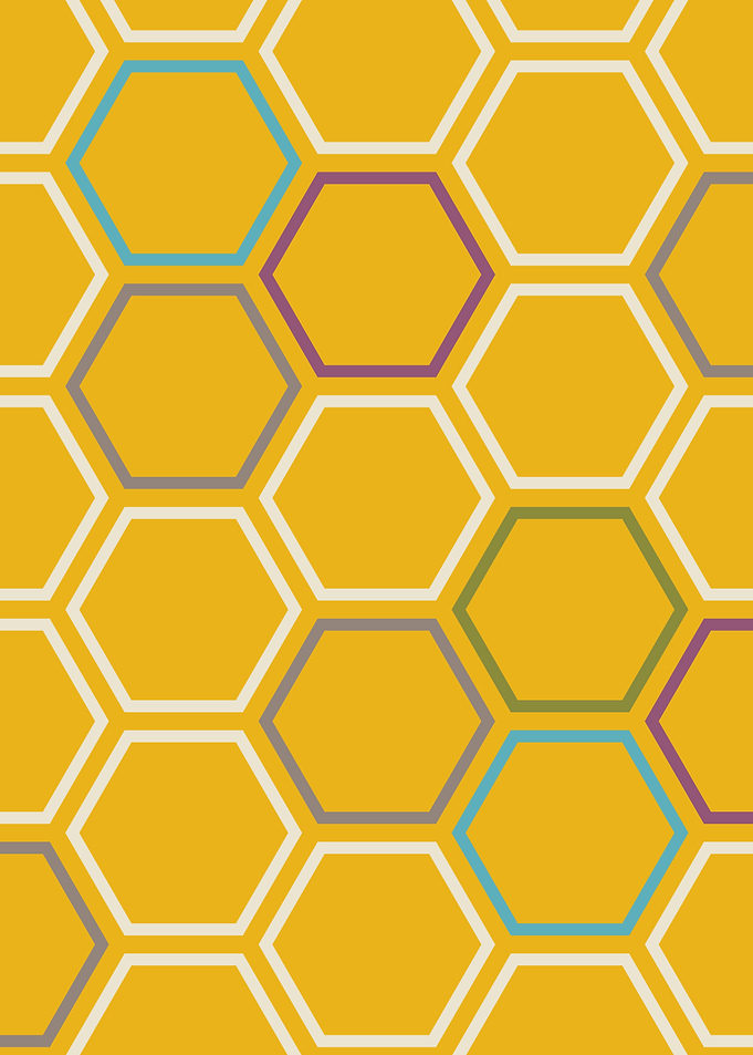 Kikkou — Japanese Hexagon Pattern
