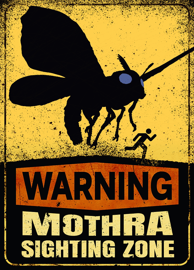Mothra Sighting Zone Warning