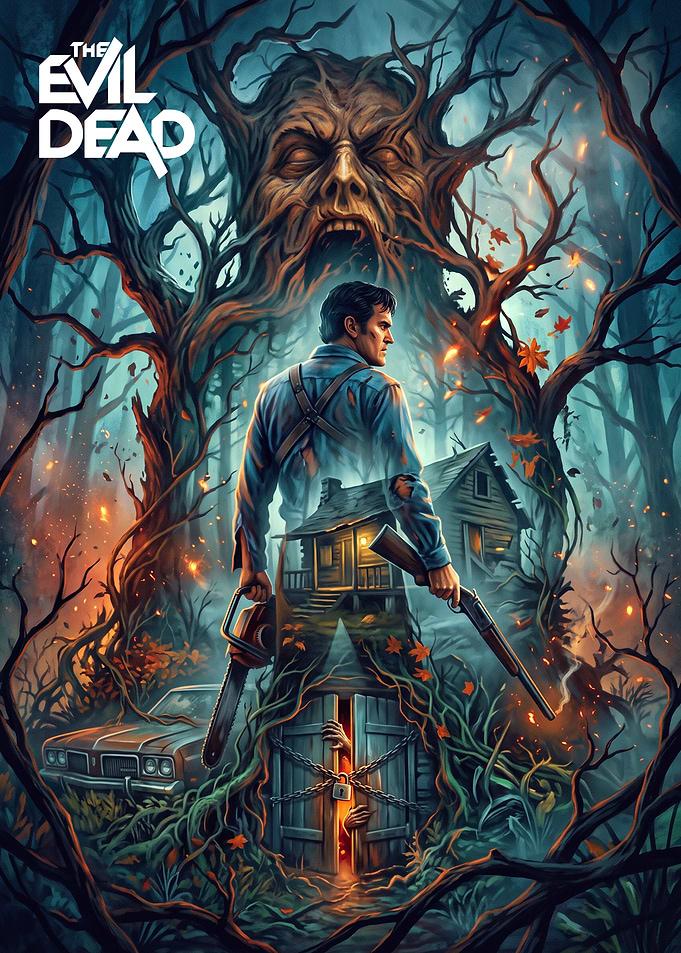 The Evil Dead Movie Poster Art