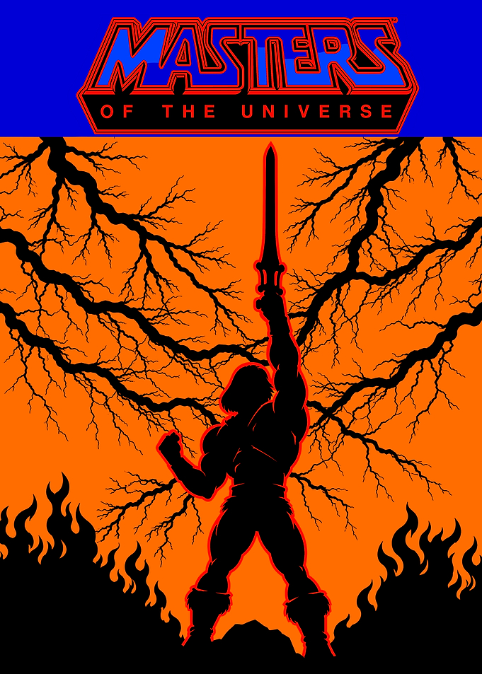 Masters of the Universe He-Man Silhouette