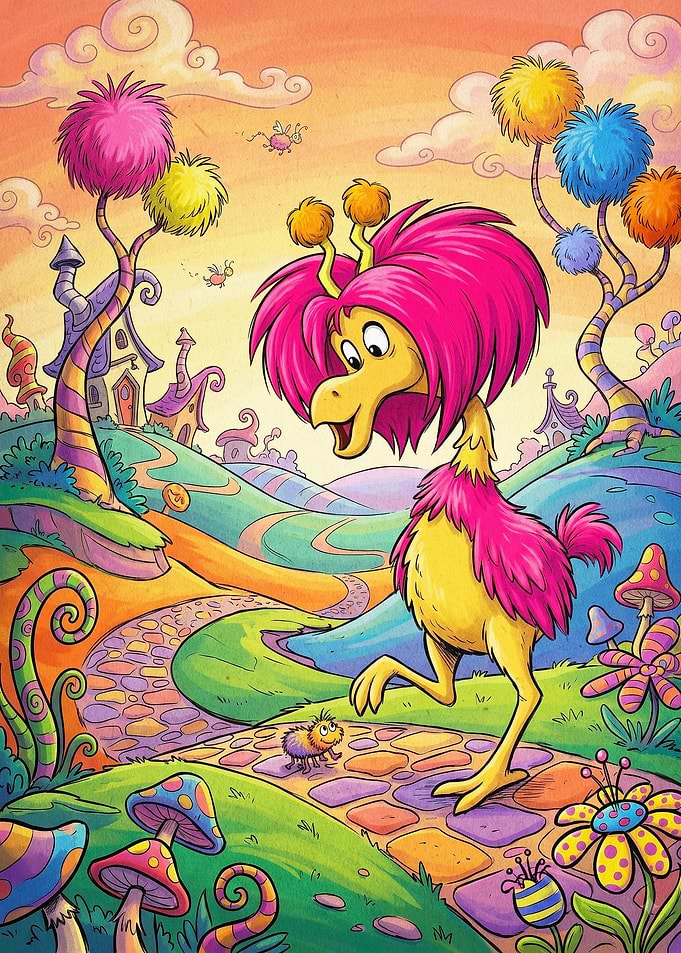 Whimsical Creature Fantasy Art