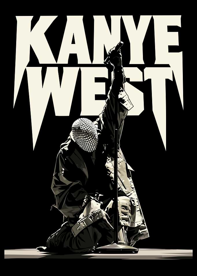 Kanye West Yeezus Tour Poster