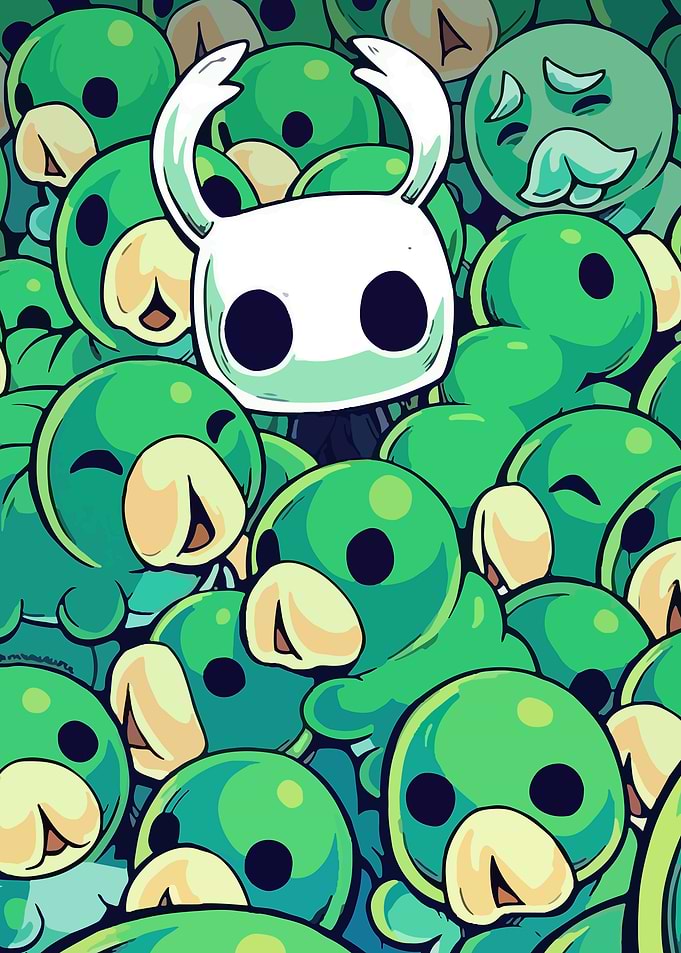 The Knight Surrounded by Grubs