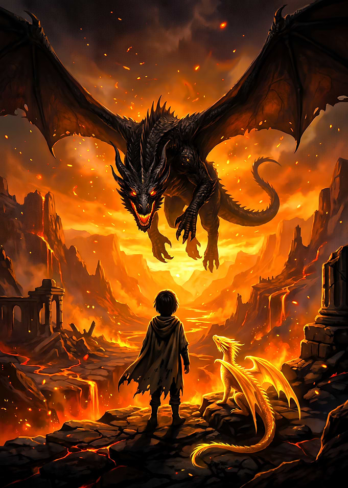 Child and Dragon