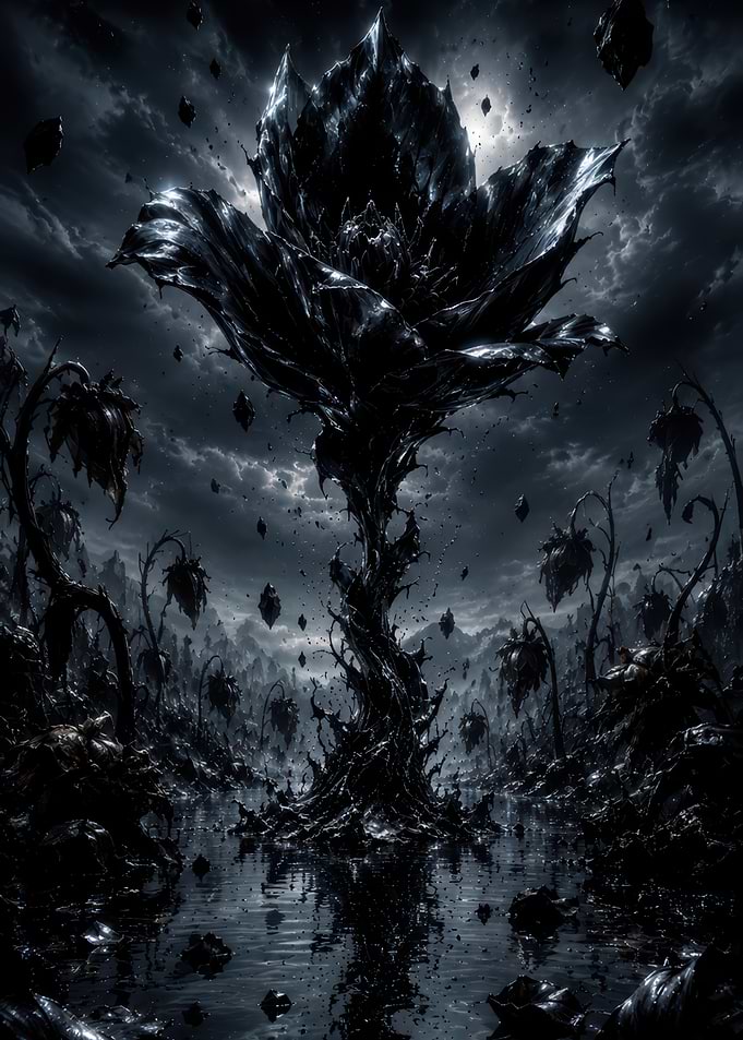 The Last Obsidian Rose