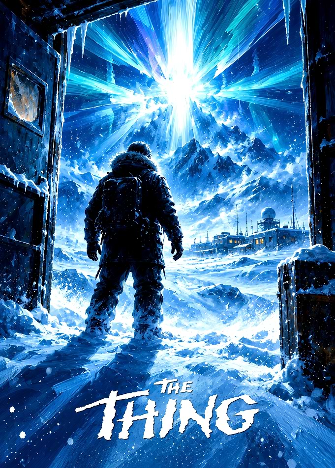 The Thing Movie Poster Art