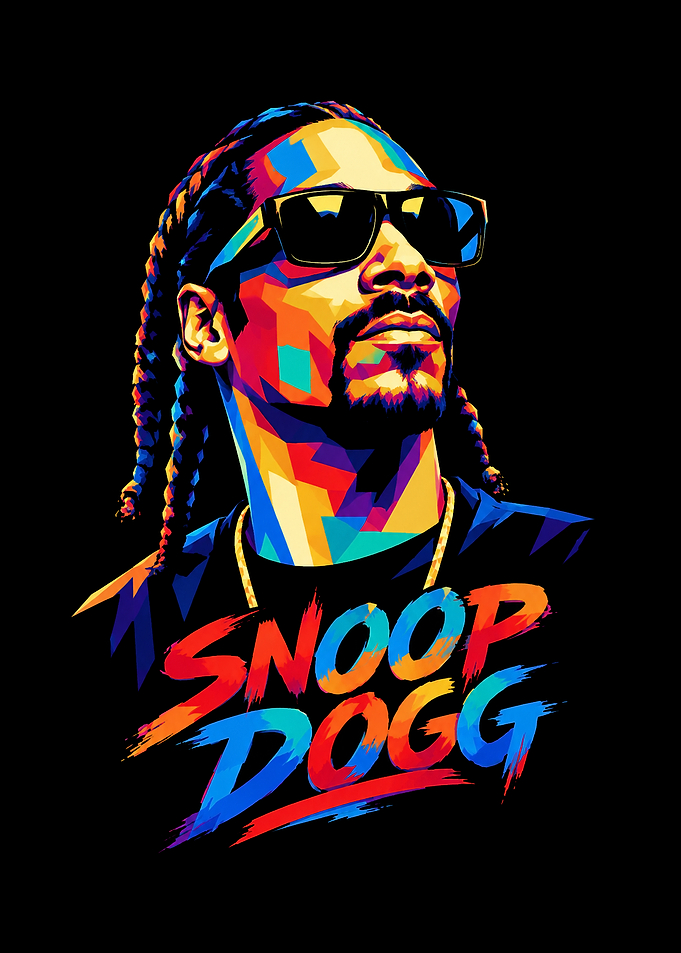 Snoop Dogg Pop Art Portrait
