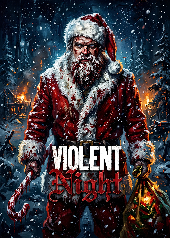 Violent Night Santa Claus Poster