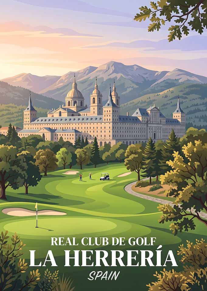Real Club de Golf La Herrería Poster