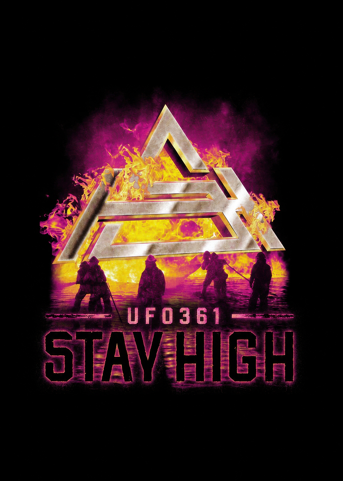 UFO361 Stay High Fire Logo