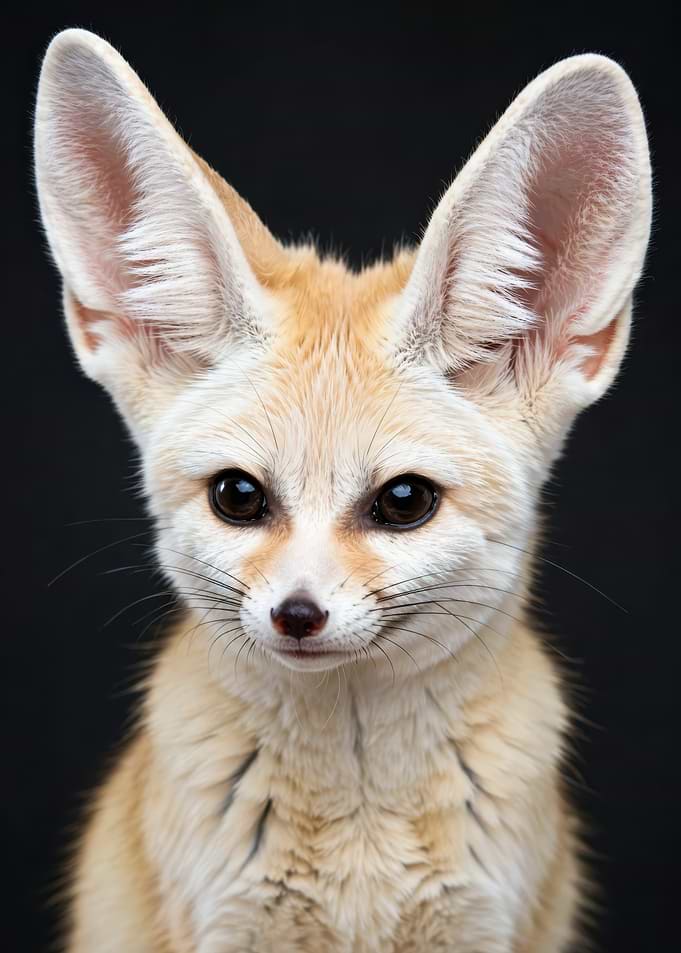 Portrait of a Fennec Fox