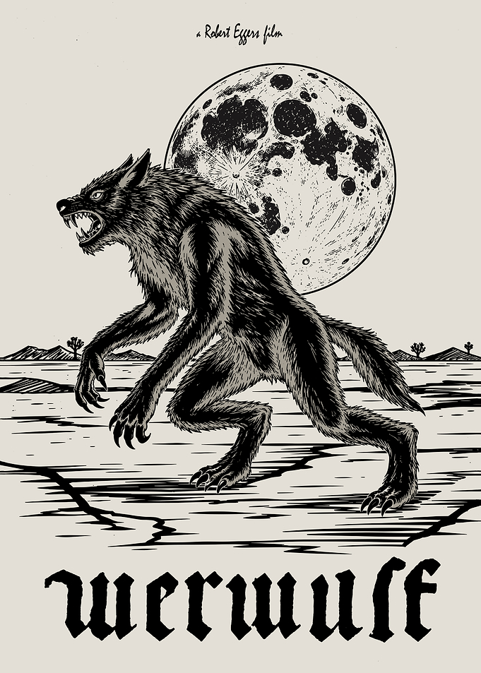 Robert Eggers Werwulf Movie Poster