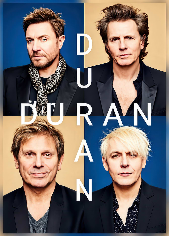 Duran Duran Band Portrait Poster