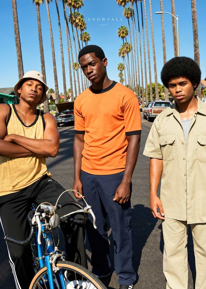 Snowfall TV Series Cast Portrait