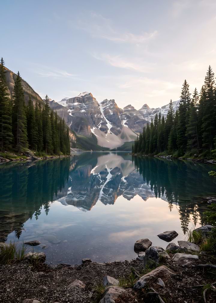 Moraine Lake and Valley of Ten Peaks