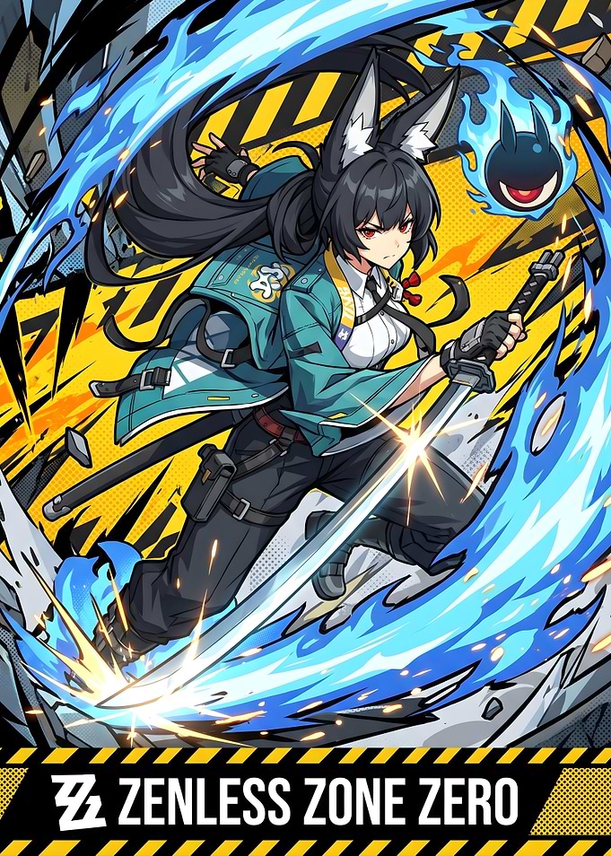 Zenless Zone Zero Miyabi Character Art