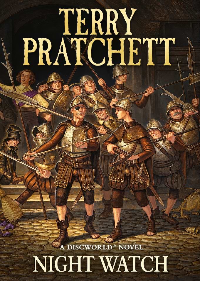 Terry Pratchett Night Watch Book Cover