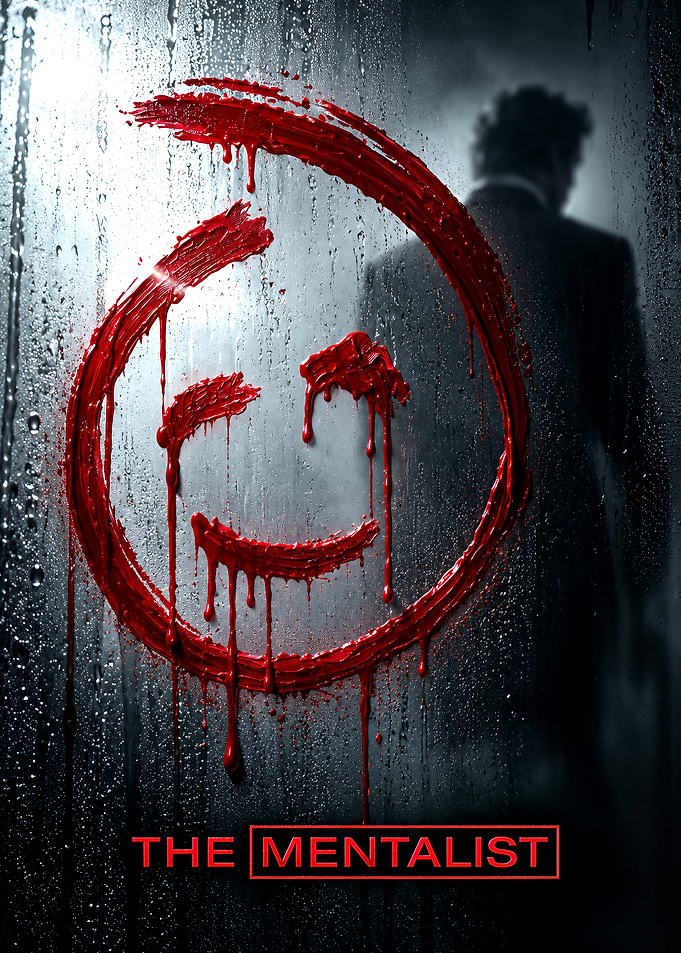 The Mentalist Red Smiley Poster