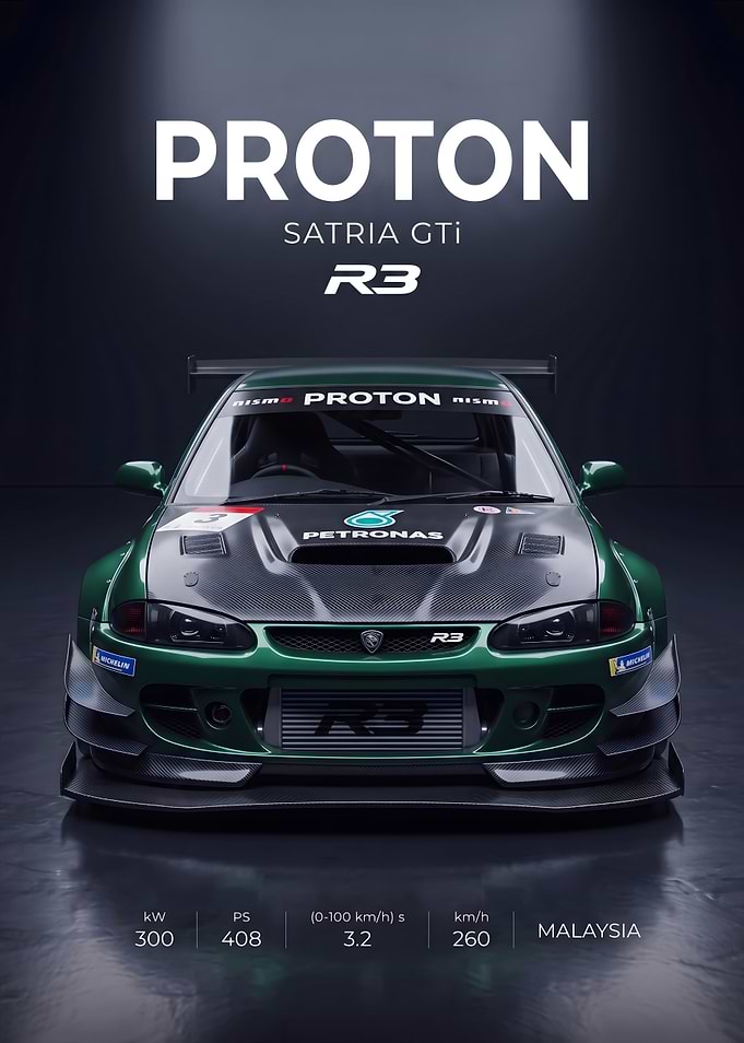 Proton Satria GTi R3 Concept