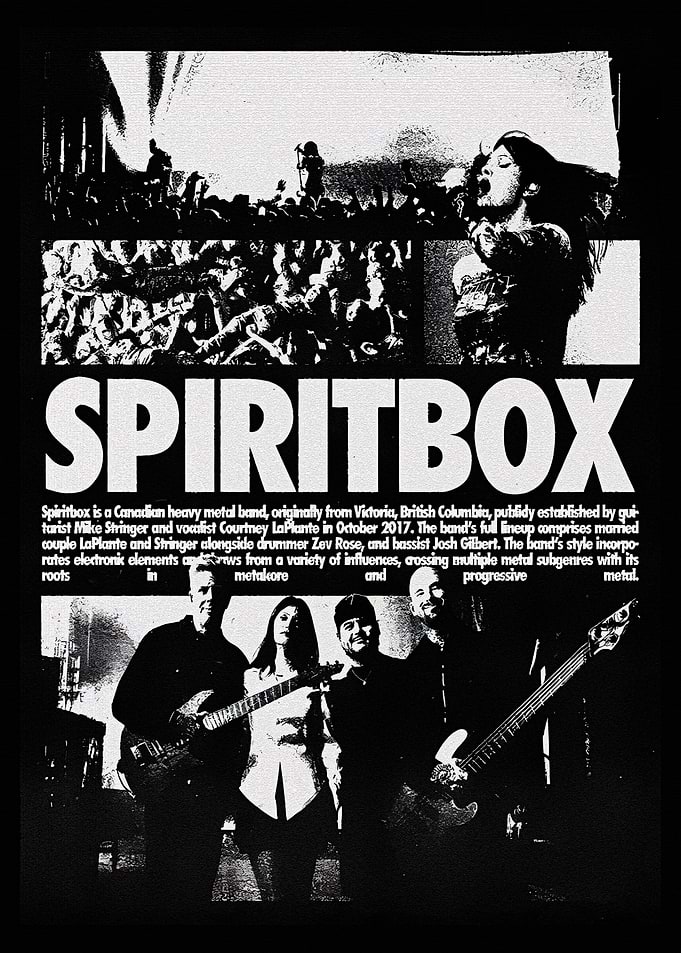 Spiritbox Band Poster Graphic