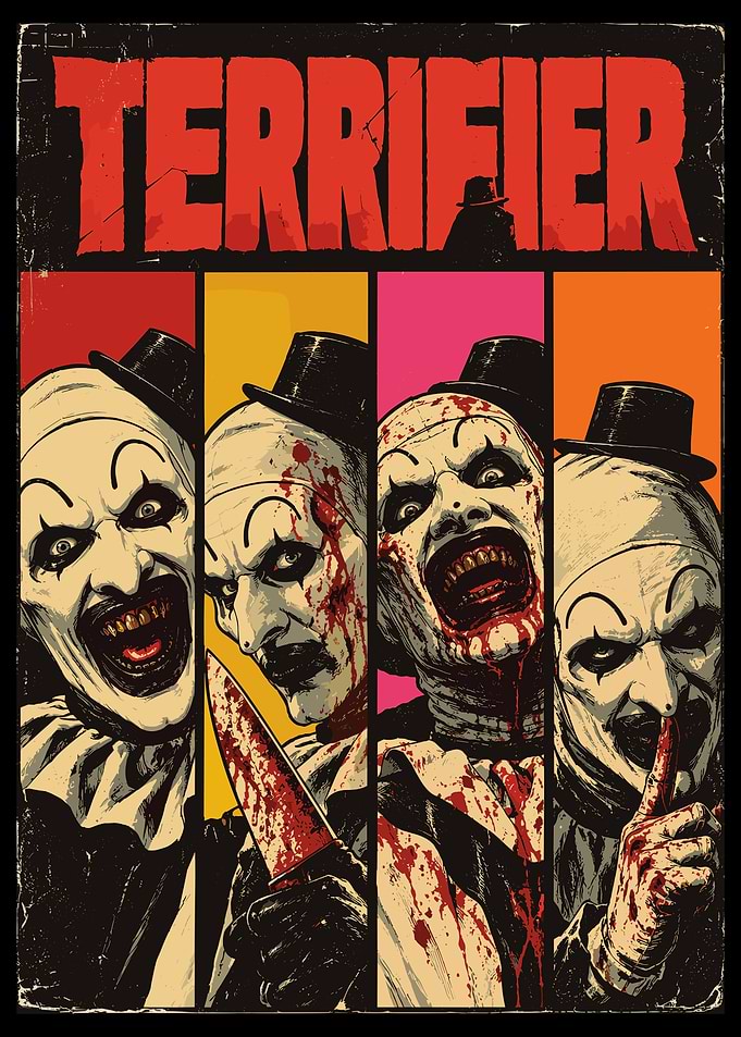 Terrifier Art the Clown Poster