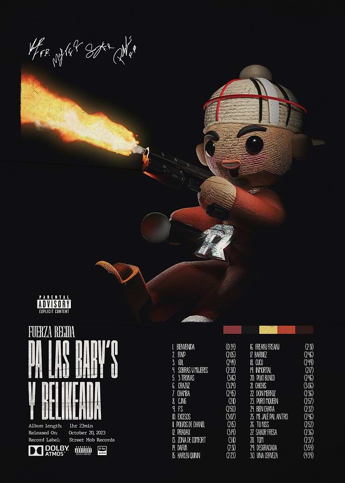 Fuerza Regida Pa Las Baby's Album Cover