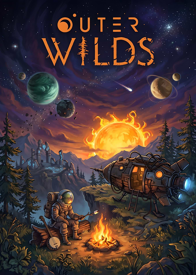 Outer Wilds Game Poster