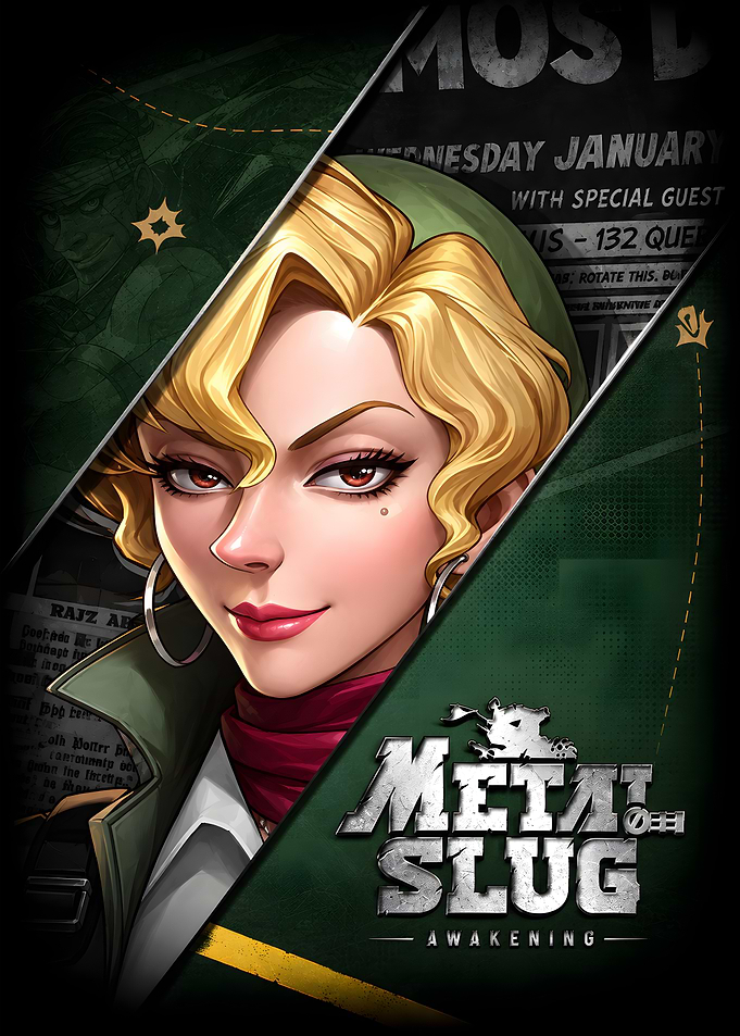 Metal Slug Awakening Character Portrait